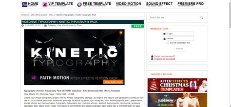 Add Dynamic Text to Videos with Free Kinetic Typography After Effects ...