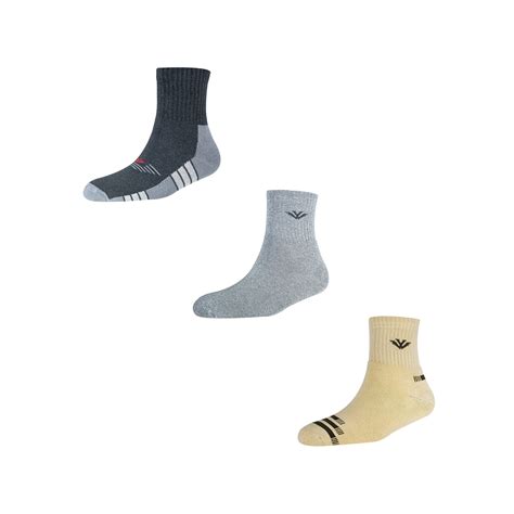 Young Wings Men's TS11 Pack of 3 Terry Sports Ankle Socks – Cotstyle