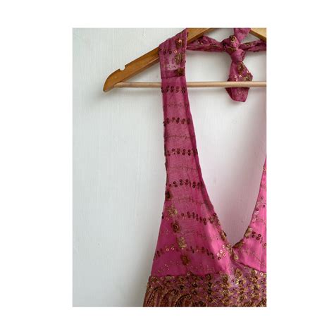 Vintage paisley embroidered top – Kaveri Collective