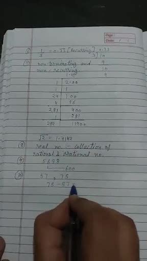 Image result for Non-Recurring Non-Terminating Decimal