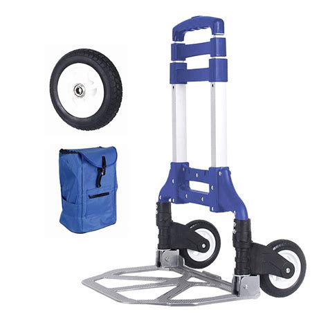 Buy Folding Aluminium Hand TruckSack Trolley 132 Lb / 60 kg Capacity ...