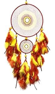 Daedal dream catchers - Intricate Web Design(Brown and Yellow) : Amazon ...