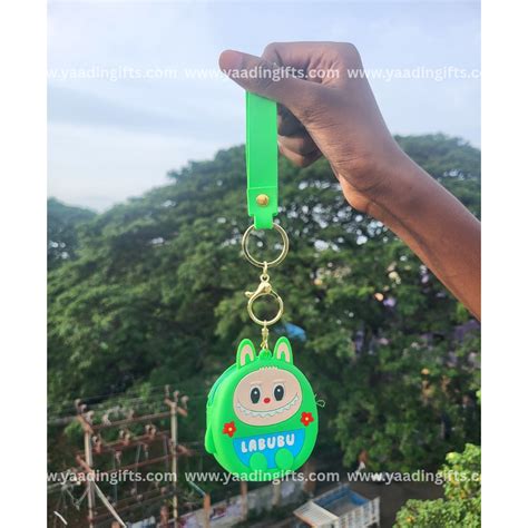 Labubu keychain & coin pouch – Yaadin Gifts