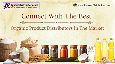 Connect with the Best Organic Product Distributors in the Market ...