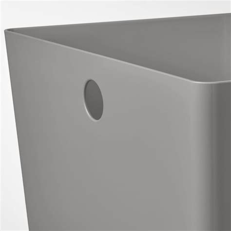 KUGGIS box, light grey, 37x54x21 cm (14 ½x21 ¼x8 ¼") - IKEA