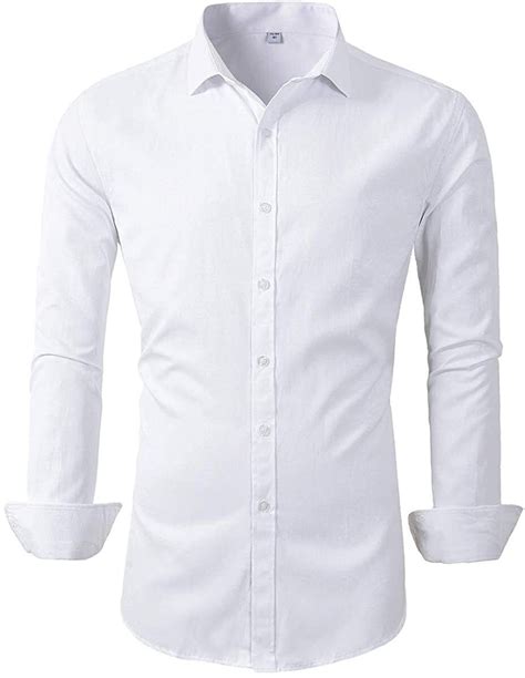 Beninos Mens Long Sleeve Slim Fit Dress Shirts | Ubuy India