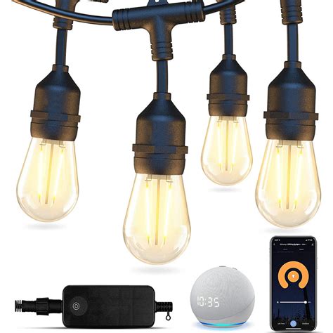 SL102 Weatherproof Dimmable Smart Outdoor String Lights – Kings Outdoor ...