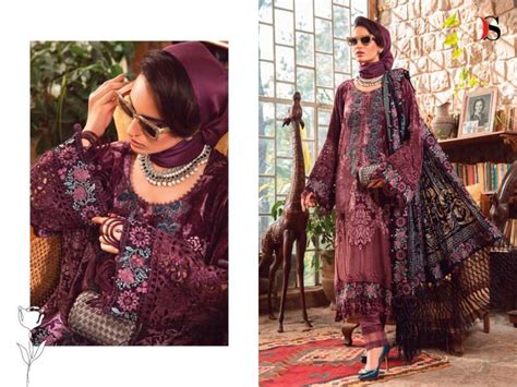 Deepsy Maria B Lawn 22 Vol 4 Embroidery Pakistani Salwar Suits ...