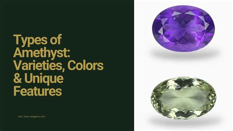 Types of Amethyst: Varieties, Colors & Unique Features – Raza Gems LLC