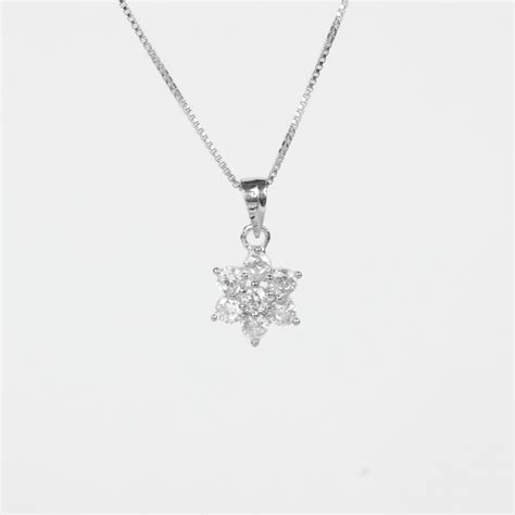Pure 925 Silver Bloom Pendant For Women – Silveronaire
