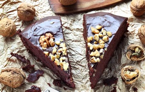 Wallpaper chocolate, cake, cake, nuts, cake, cream, dessert, cakes for ...