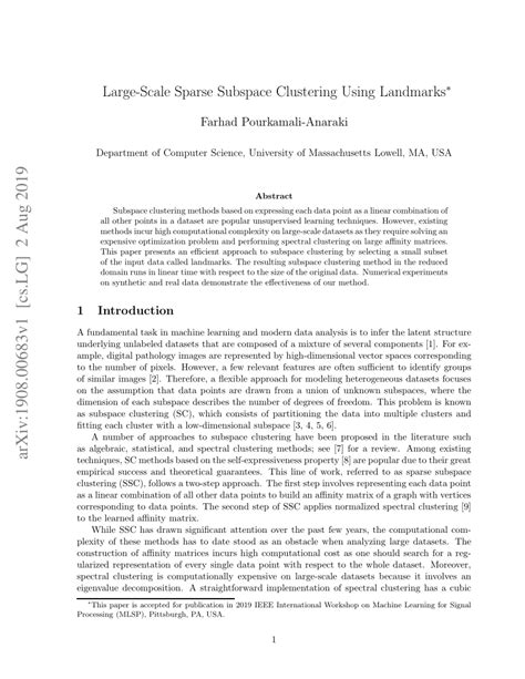 Image result for Subspace Clustering