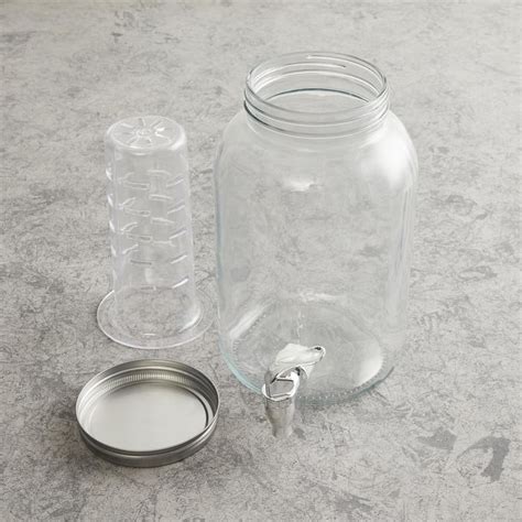 Buy Truffles Set of 2 Glass Dispensers with Stand - 3.5L from Home ...