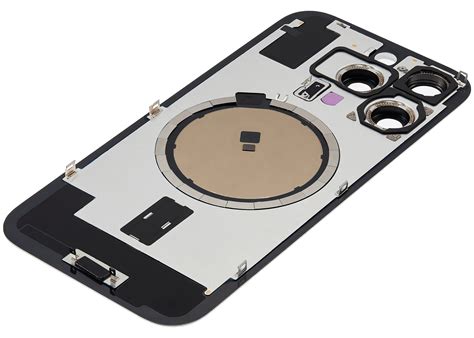 Back Glass With Steel Plate With MagSafe Magnet Pre-Installed Compatib