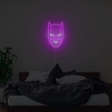 Buy Batman Face Neon Sign Online India – Laser Cut Studio