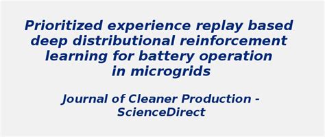 Reinforcement learning for battery operation in microgrids | S-Logix