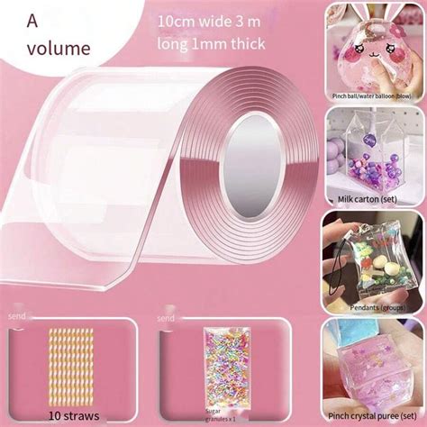 Nanogel Squishy Toy Diy Kit With Decompression Sticker And Adhesive ...