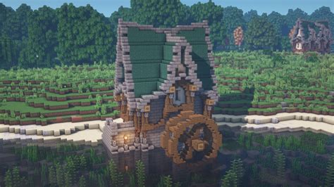 Image result for Water Wheelhouse Minecraft Create Mod