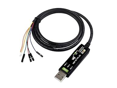 waveshare Industrial USB to TTL Serial Adapter Cable, USB to TTL (D ...