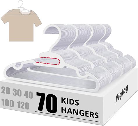 Amazon.com: Baby Hangers, Kids Hangers, 70 PCS Baby Clothes Hangers ...