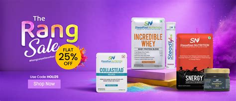 India's Premium Sports Nutrition Brand | Steadfast Nutrition