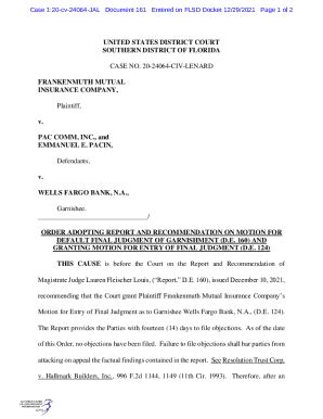 Fillable Online UNITED STATES DISTRICT COURT SOUTHERN DISTRICT OF ...