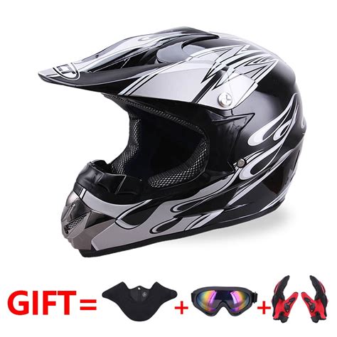 Buy Oumurs DOT Motocross Helmet Unisex Adult Offroad Helmet Street Dirt ...