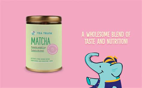 Tea Trunk Strawberry Matcha Green Tea | Pure Ceremonial Grade Japanese ...