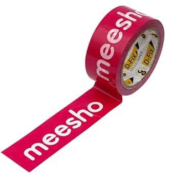 D-fix® Bopp Meesho Packaging Tape 65 Meters in Length 48mm / 02" Width ...