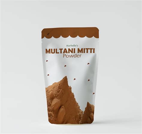 Herbelle's Natural Organic 100% Pure Multani Mitti Powder For Face 80 ...