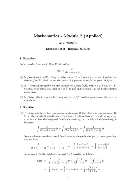Image result for Terminal Exercises Math Integrale