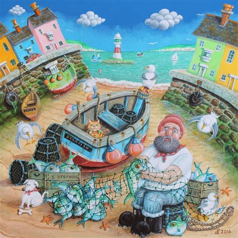 Fishermen’s Friends - Original Art from West Country Galleries
