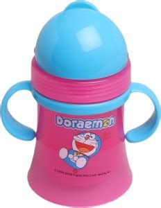 Auto Flow Doraemon Smart Star Feeding Cup | Pink - 250 ml - Buy Auto ...