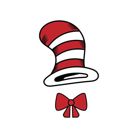 Dr Seuss Svg Cat In The Hat Svg Read Across America Svg Png | Etsy