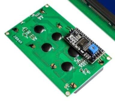 2004 (20x4) LCD Display with I2C/IIC Adapter - Blue Backlight – RoboHUB