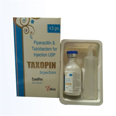 TAXOPIN-4.5gm Injection Ethics Healthcare Pvt. Ltd.