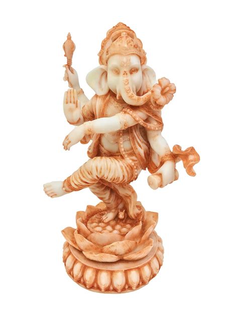 Extra Large Dancing Ganesha Multicoloured Height 22 Inches God Idols ...