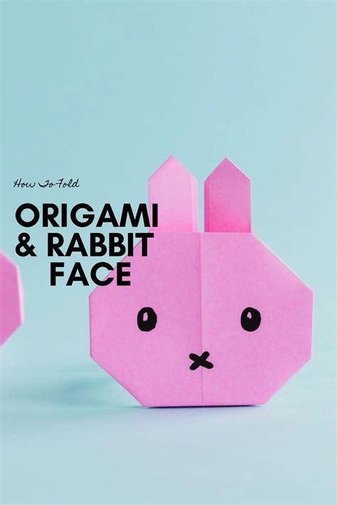 Origami Rabbit Head 的图像结果