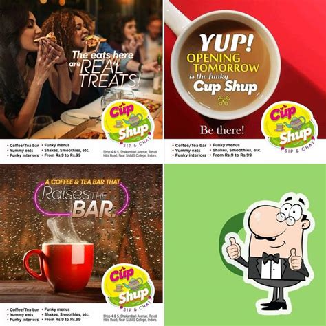 Cup Shup Cafe, Indore - Restaurant menu, prices and reviews