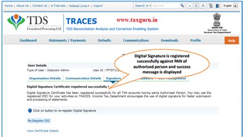 How to Install / Register Digital Signature Registration on TRACES