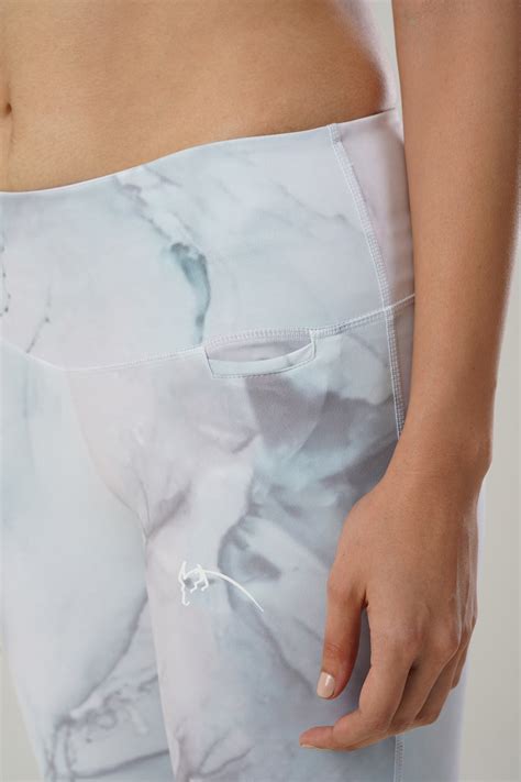 THE FLEX PERFORMANCE TIGHTS - MARBLE GREEN – Bullrage