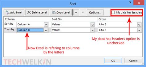 Image result for Excel Sort Options