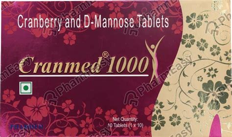 Buy CRANMED Online & Get Upto 60% OFF at PharmEasy