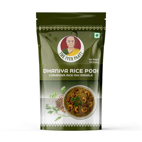 Dhaniya Rice Mix Podi – The Iyer Paati