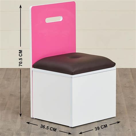 Buy Helios Oregon Study Table and Chair Set - Pink from Helios by Home ...