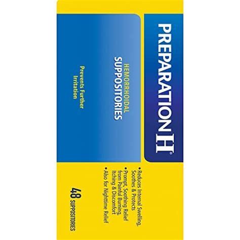 Hemorrhoid Symptom Treatment Suppositories, Burning, | Ubuy India