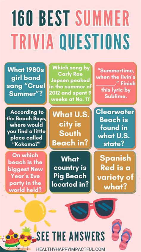 160 Sizzling Summer Trivia Questions That Bring The Heat (With Answers!)