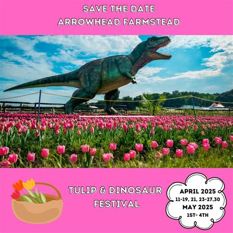 Tulip & Dinosaur Festival , 135 Iron Ore Road, Manalapan, NJ ...