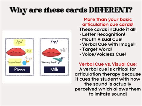 37 Articulation Cue Cards, Speech Sound Flashcards, Speech Therapy ...