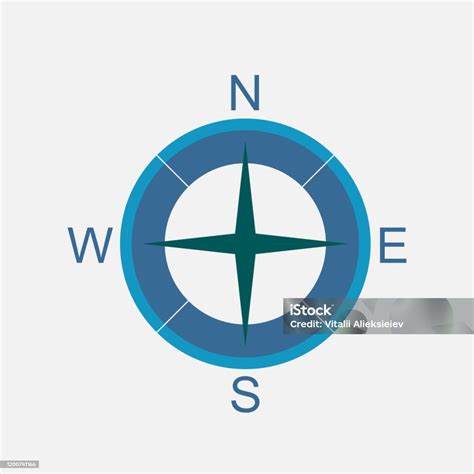 Compass Compass Rose Navigation Stock Illustration - Download Image Now ...
